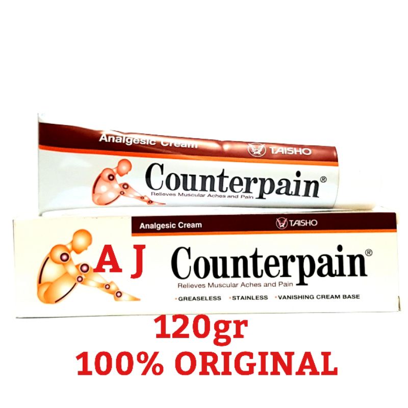 Counterpain 120gr - Untuk Nyeri Otot, Nyeri Sendi, Keseleo