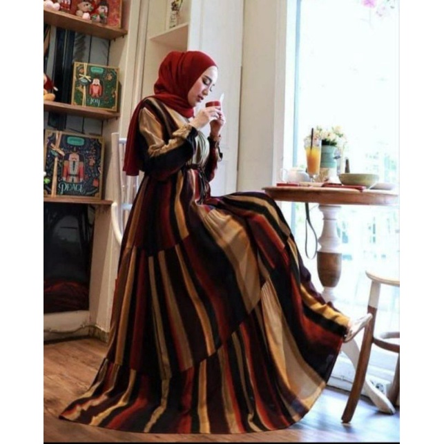 Gamis rayon premium (halus adem)
