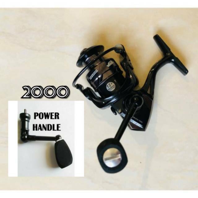 Reel Vezel Venuzia 2000 3000 6000 (12+1 BB) Sudah Power Handle. HARGA PROMO