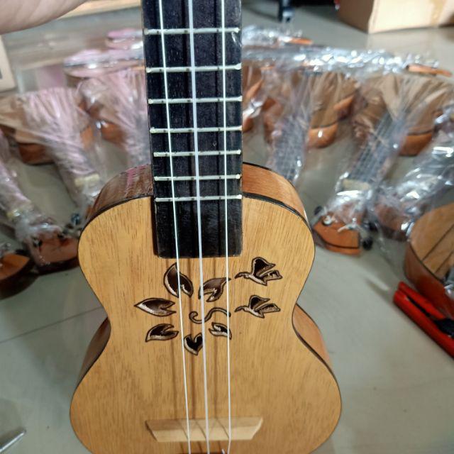Kentrung / ukulele pare gitar BAYAR DI TEMPAT-Senar 3 motif bunga