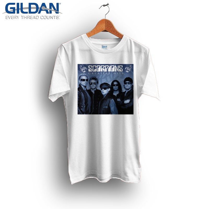 KAOS BAND SCRPIONS TSHIRT ORIGINAL GILDAN SOFTSTYLE SCORPION 14