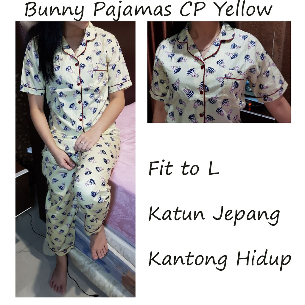 Bunny Piyama CP - Grosir Piyama Wanita Dewasa - Grosir Baju Tidur