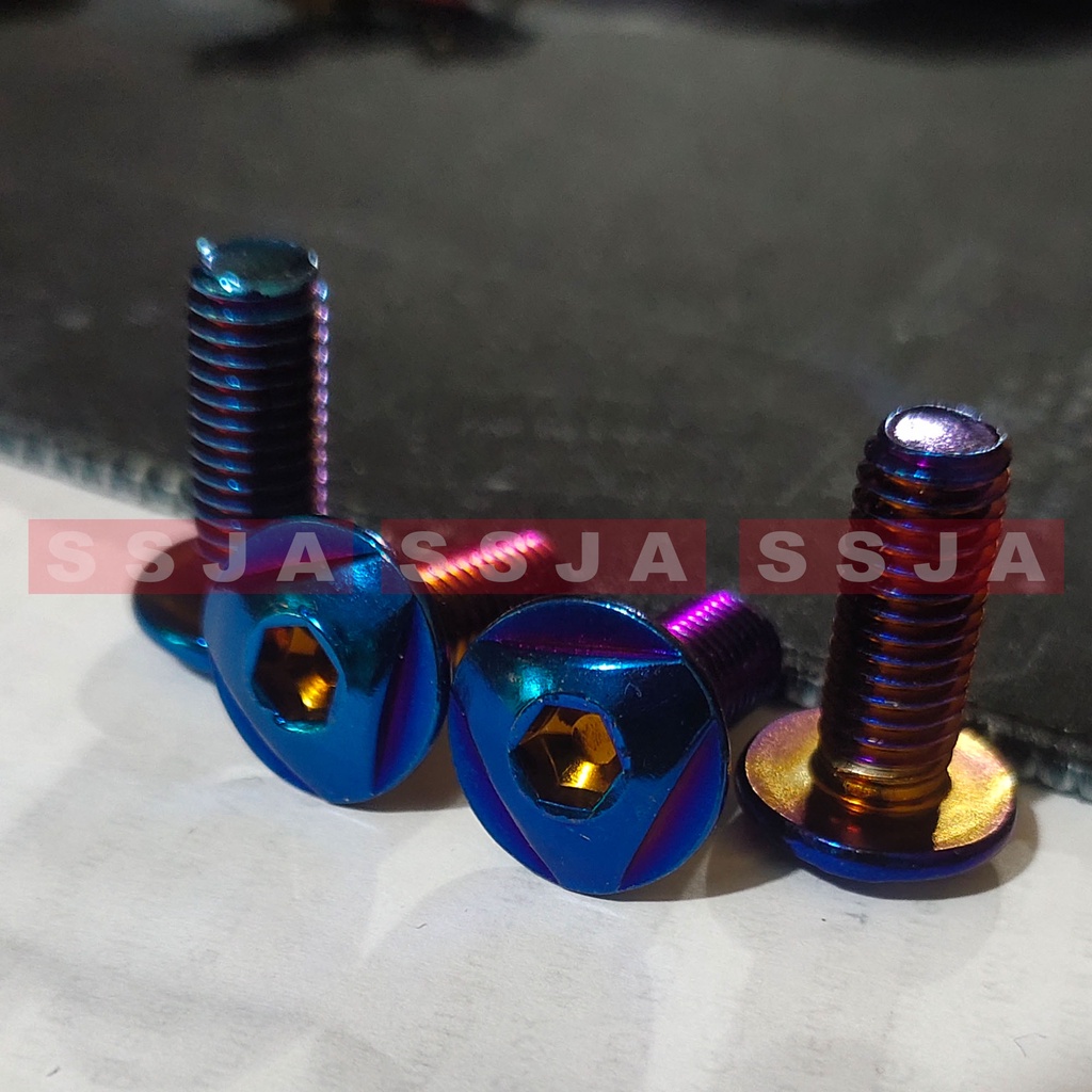 Baut Probolt Piringan Disc Cakram Blue Stainless harga satuan