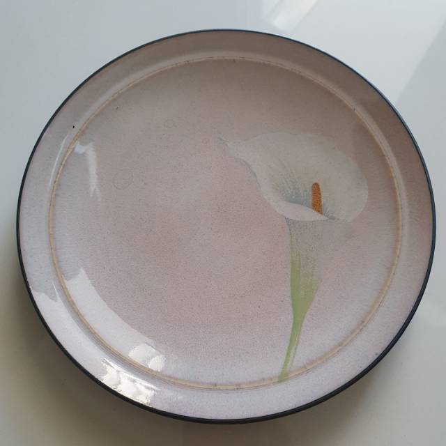 Salad plate lily blue noritake