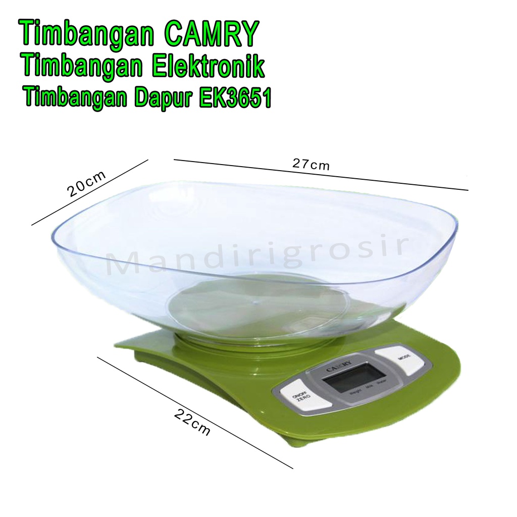 Timbangan Elektronik *Timbangan CAMRY * Timbangan Dapur * Digital EK3651