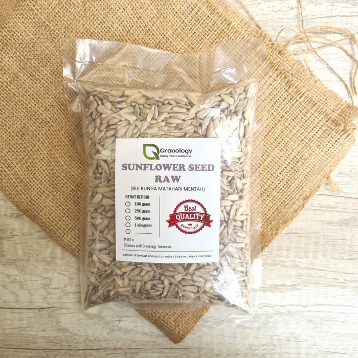 

Q12Sa Biji Bunga Matahari Mentah / Raw Sunflower Seed - 500 Gram D51qs448