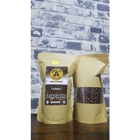 

biji kopi Arabica Natural solong / coffee Arabica Natural roasted beans 250gr