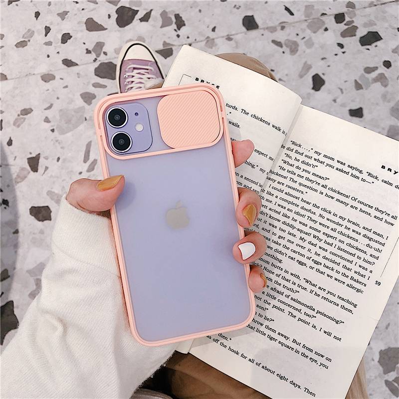 Soft Case Hp Warna Permen Bahan Akrilik Untuk Iphone 12pro / Max / Xr / Xs Max / 6 / 7 / 8plus