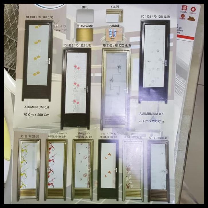 Pintu Kamar Mandi Alumunium