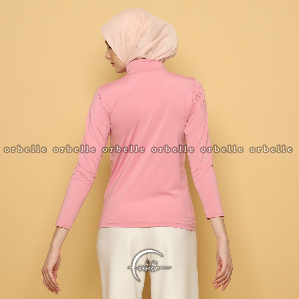 MANSET BAJU TURTLE NECK LENGAN PANJANG