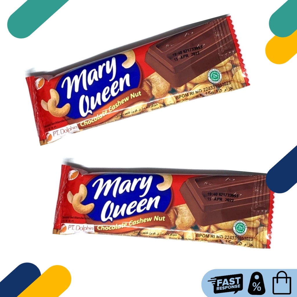 

PROMO !!! Coklat Cokelat Marry Queen Big Chocolate Cashew Nut 25gr