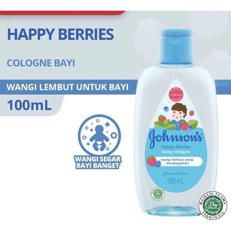 Johnson Baby Cologne Wangi Lembut Yang Menyegarkan 100ml