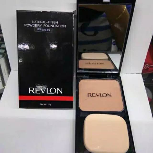 [ESTI KOSMETIK] BEDAK REVLON NATURAL-FINISH POWDERY FOUNDATION/ REVLON BEDAK BASAH