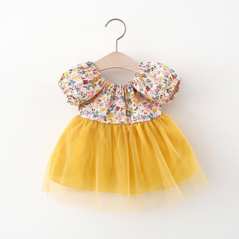 6-36bln DRESS ANAK [KUALITAS IMPOR] GAUN BAYI ELEGAN PESTA ANAK BAYI PEREMPUAN B