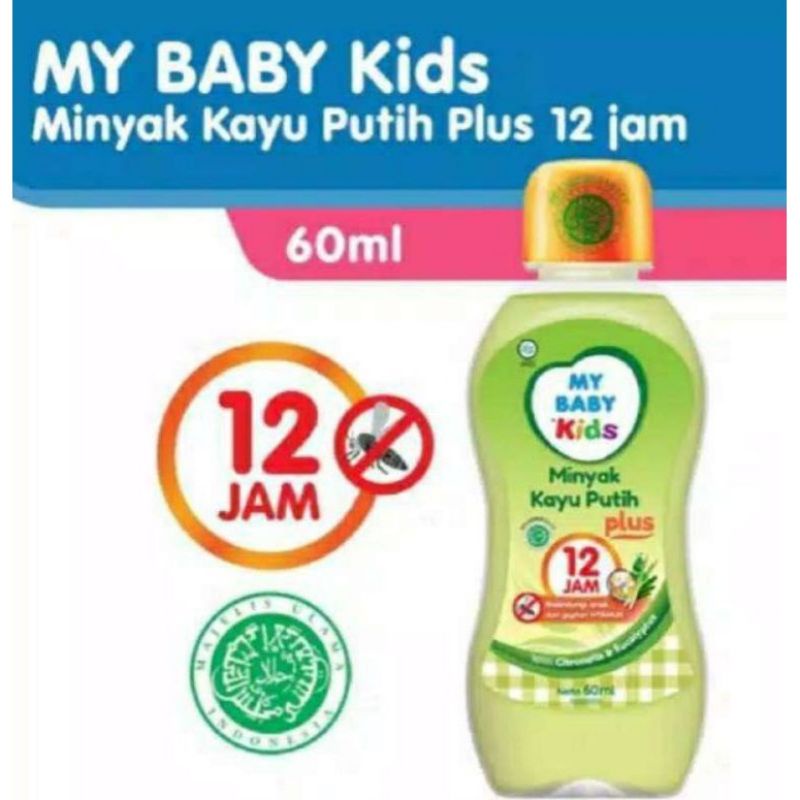 My Baby Kids Minyak Kayu Putih Plus 12jam Melindungi dari Nyamuk