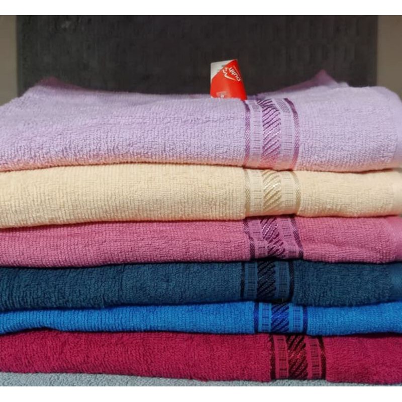 Handuk merah putih 60x120