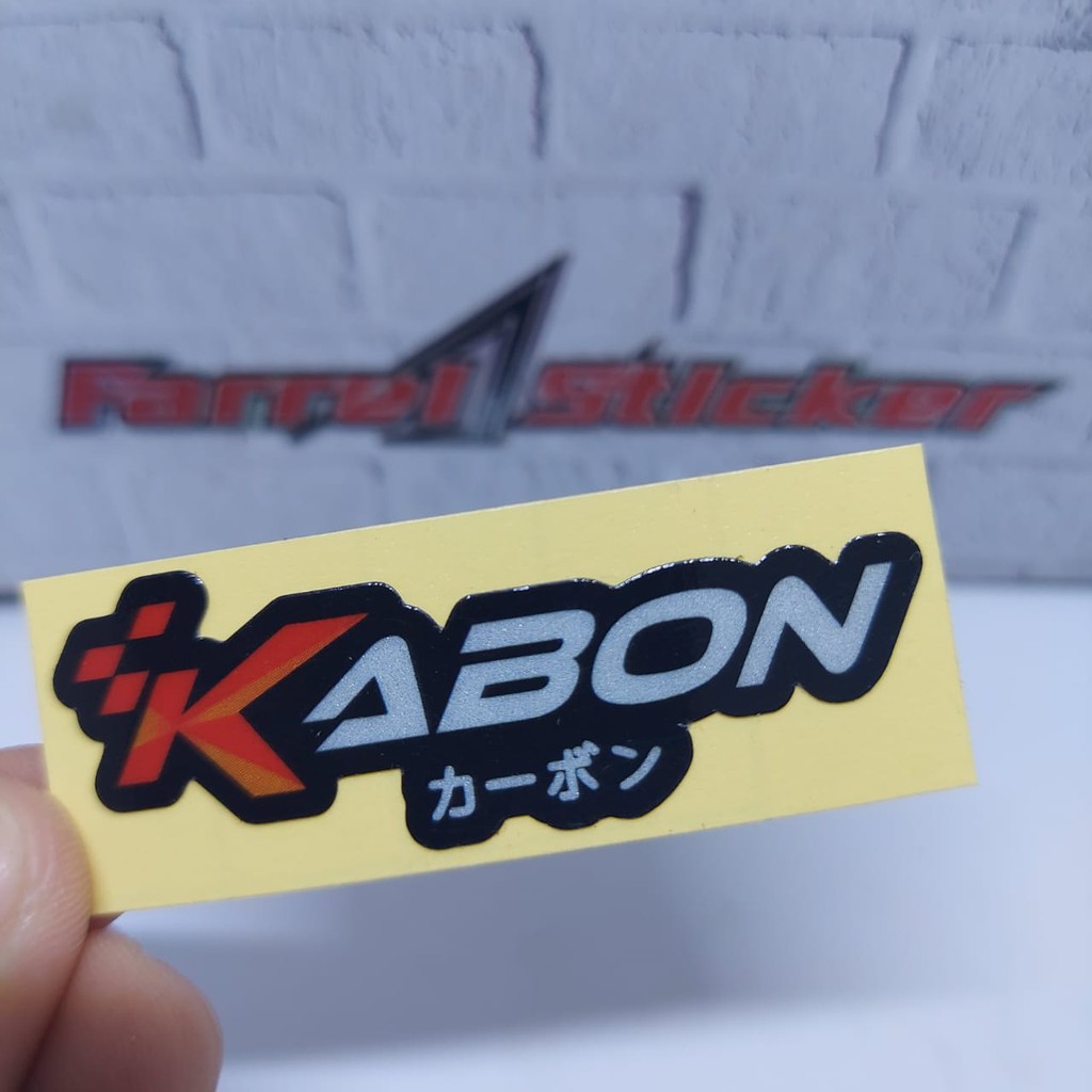 Stiker sticker kabon mini