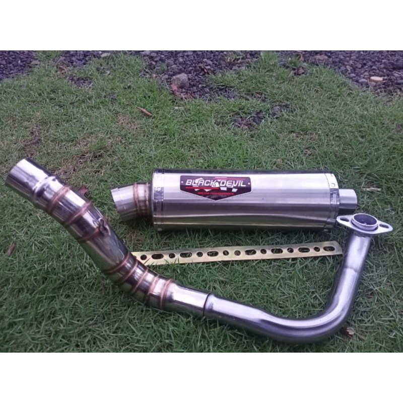 BLACK DEVIL SECA  knalpot scoopy inlet38, beat inlet 38
