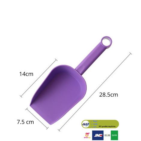 Scoop Sendok Sekop Serok Shovel Plastik Tanah Alat Berkebun Medium 2J