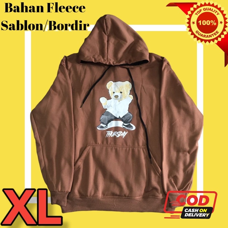 HOODIE XL OVESIZE DISTRO JAKET CEWEK COWOK MURAH ATASAN FASHION PRIA SEMARANG
