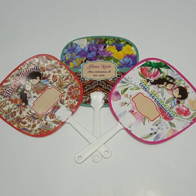 Souvenir kipas wedding