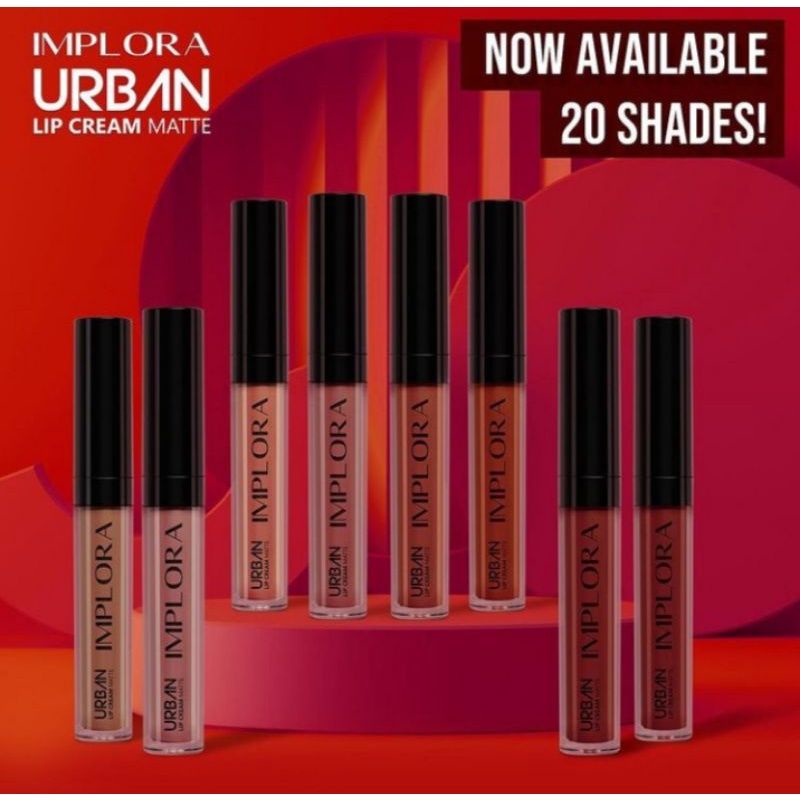 LIP CREAM IMPLORA / IMPLORA MATTE LIP CREAM URBAN