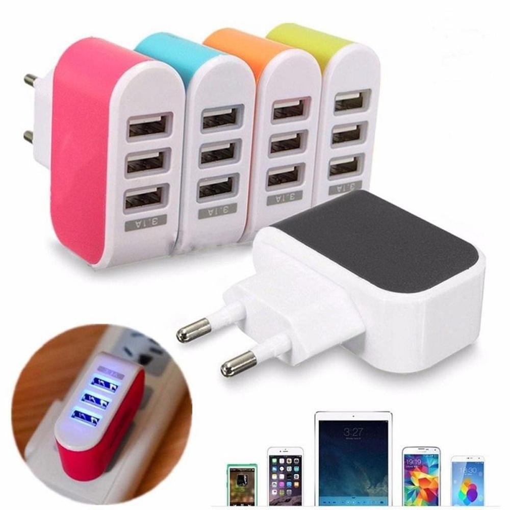 Trend-Batok Charger 3USB Batok 3output Kepala Casan 3 USB