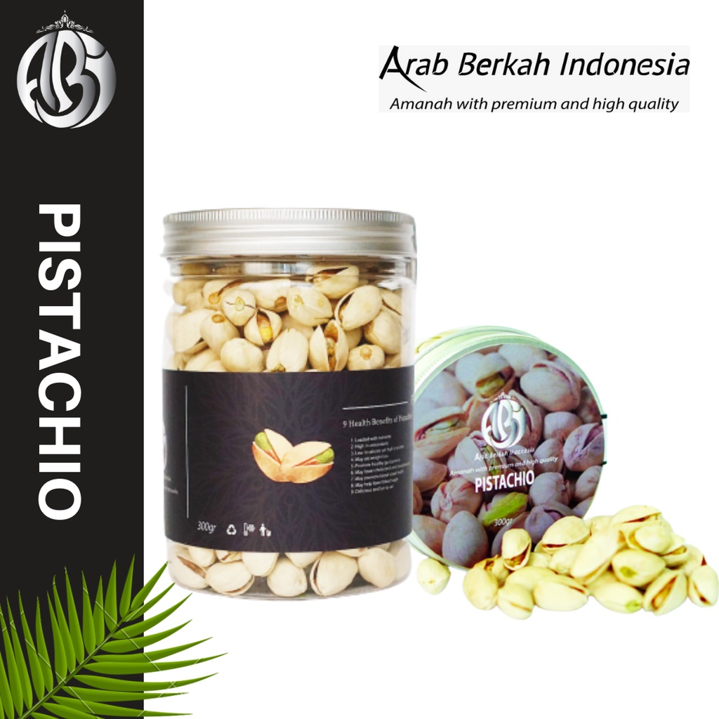 

Kacang Pistachio Panggang Pistachios 300 gr Oleh Oleh Haji dan Umroh