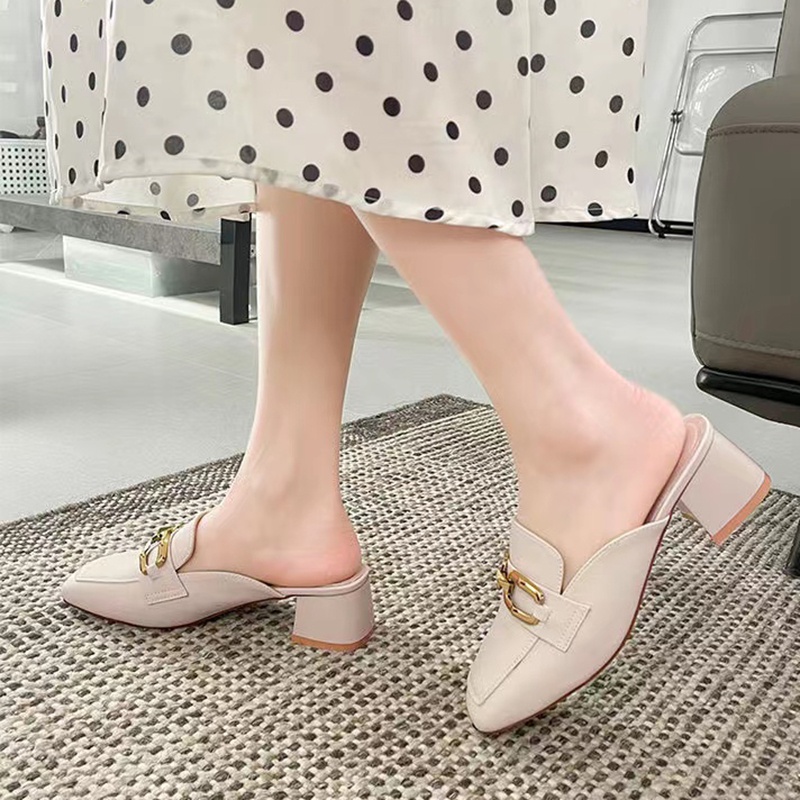 Sepatu Wanita Original Import  Mules Bagus Stylist Fashionable High Quality