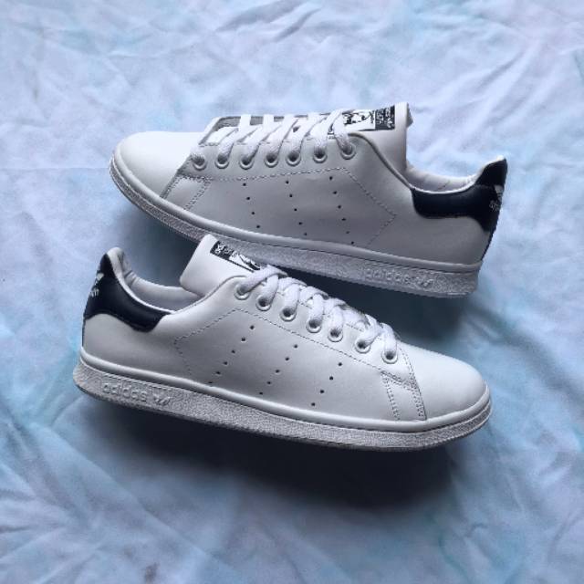 Adidas Stan Smith Leather White Navy