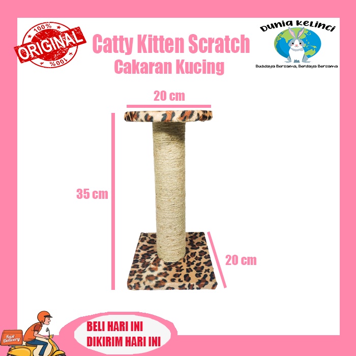 GARUKAN KUCING MAINAN CAKARAN KUCING CATTY KITTEN SCRATCH