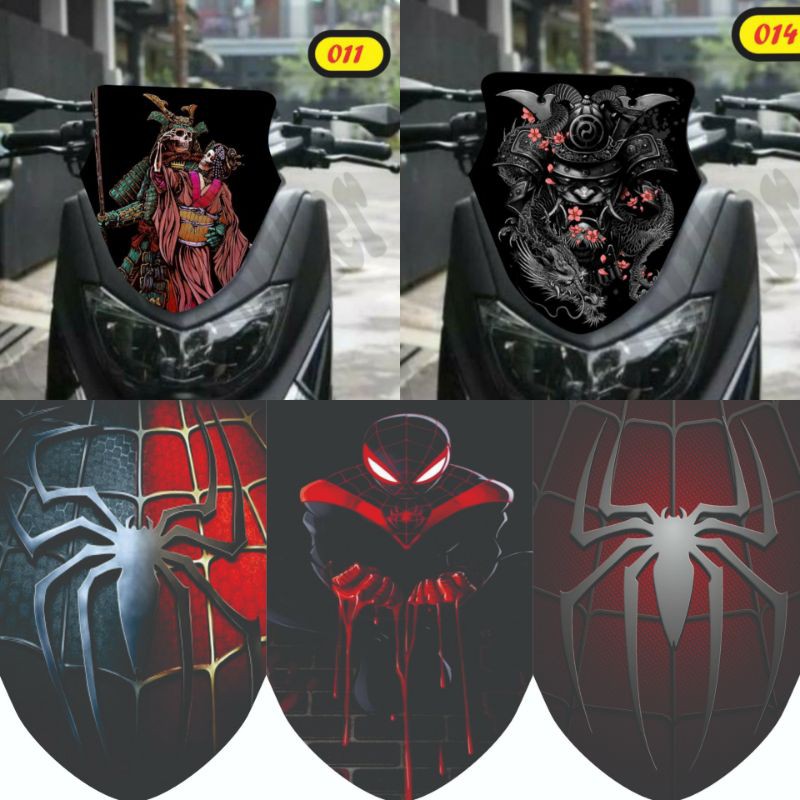 (Bisa COD) Stiker visor Yamaha nmax lama variasi Striping visor nmax 155 OLD