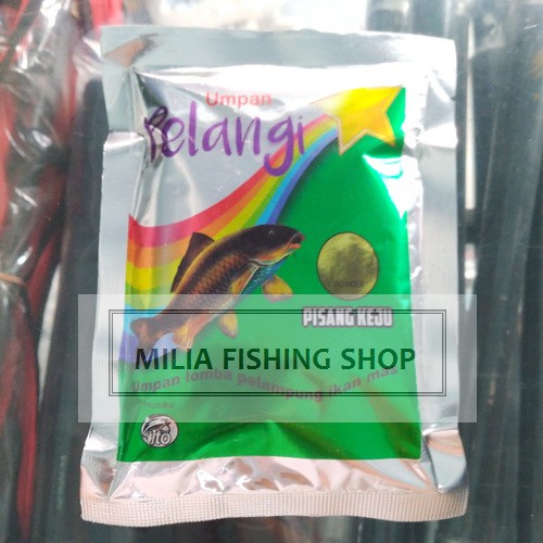 Umpan Pelangi Pisang Keju