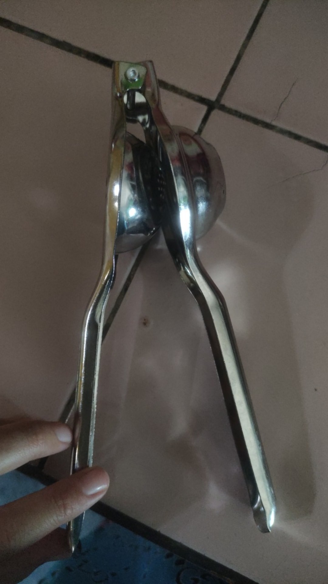 Pemeras Perasan Jeruk Lemon Nipis Stainless Steel Alat Dapur Kitchen Peras Manual Infused Water New