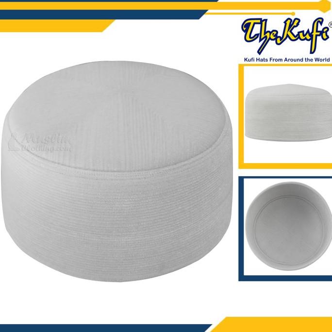 Peci Chechen Velveteen Bahan Beludru Kaku Berkualitas Warna Coklat Tua