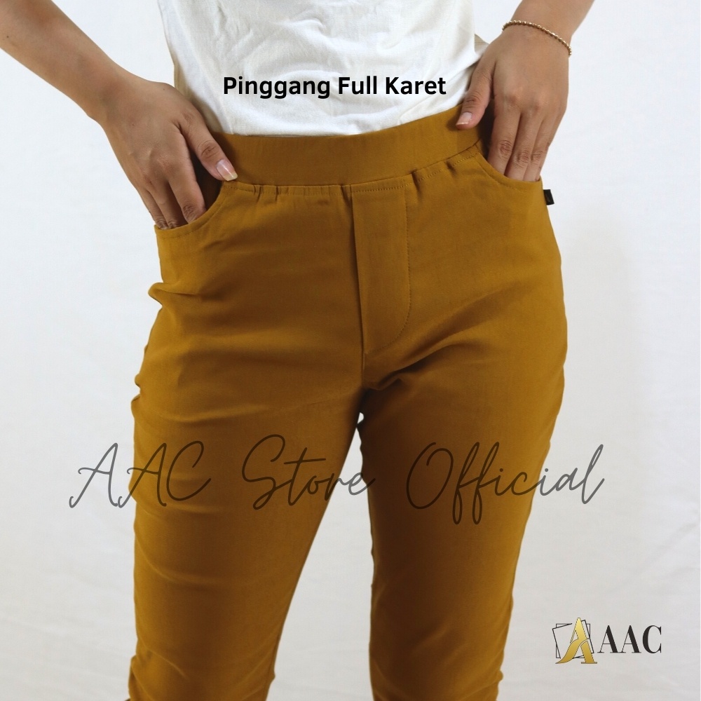 AAC - Celana Chino Wanita Elizabeth Pants 7/9 , Celana Wanita 7 Per 9