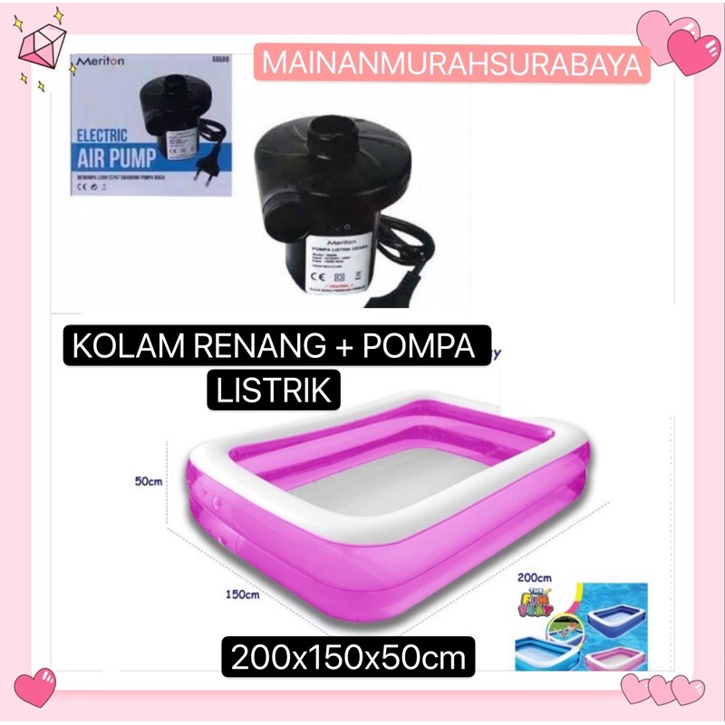 MURAH KOLAM RENANG | POMPA LISTRIK / KOLAM ANAK / KOLAM 2M / KOLAM 3M / KOLAM 1M