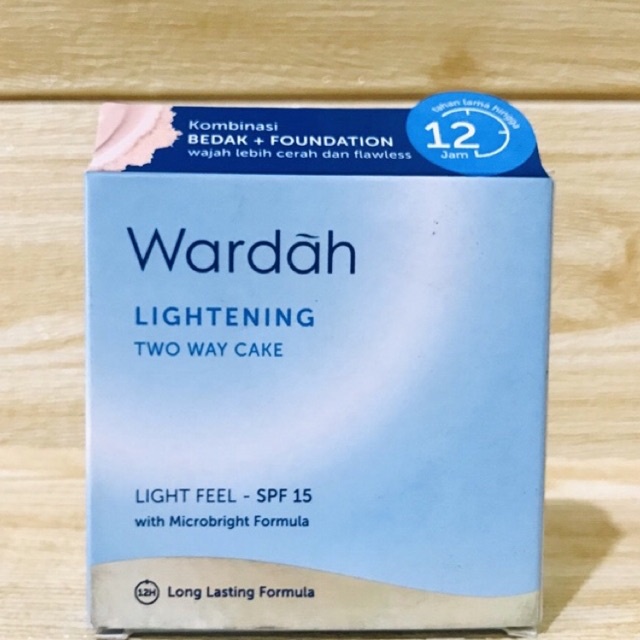 Wardah Lightening Two Way Cake | Wardah Lightening Two Way Cake Refil | Bedak Wajah