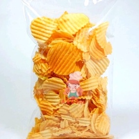 

Keripik Kentang keju isi 1 kg / Keripik Kentang Keju Spesial / Keripik kentang Curah