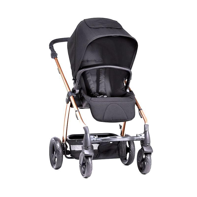Stroller Mamas & Papas Sola 2 Baby  - Black Rose Gold + Carry Cot