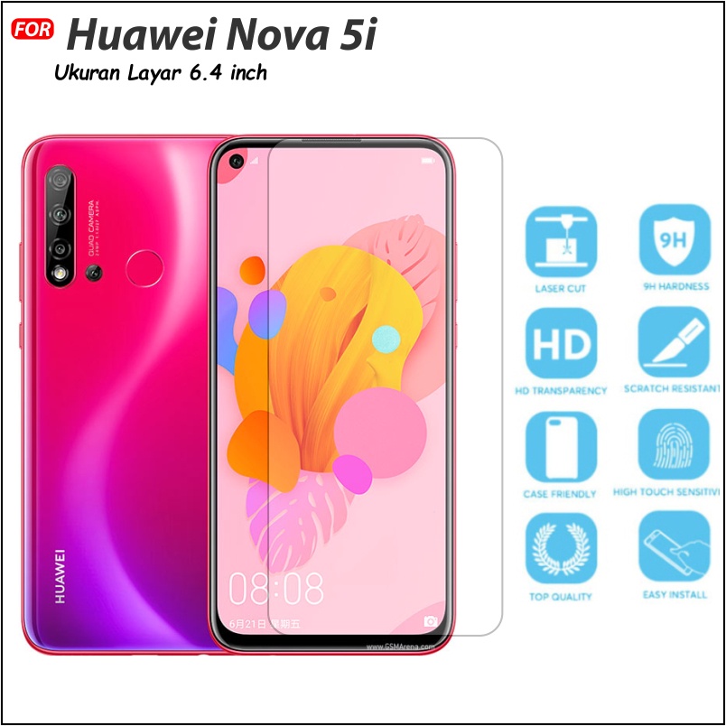 Tempered Glass Huawei Nova 5i  - Tempered Glass Premium Quality