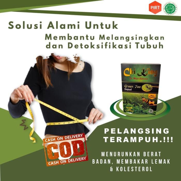 

Teh Hijau Pelangsing dan Kesehatan - Teh Hijau CHI KING 20gr - Teh Hijau Diet Untuk Kesehatan