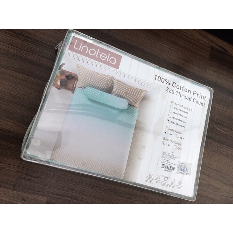 Linotela Bed Sheet 100% Cotton