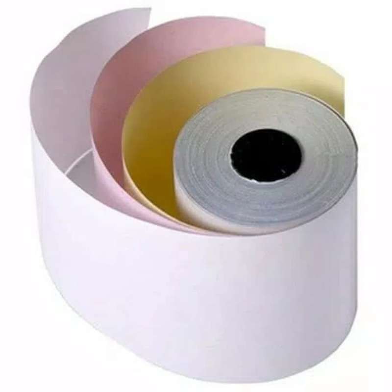 Roll Telstruk Kertas Struk Kasir [75 x 65/ 3 Ply/ 10 Roll] PUTIH