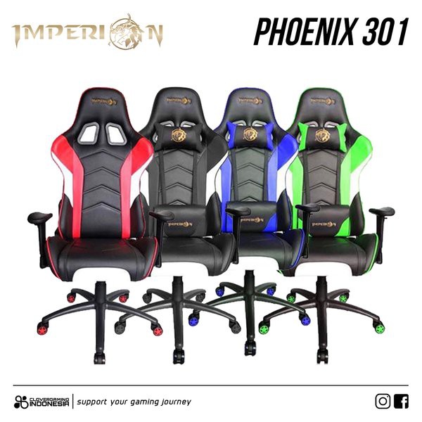 Kursi Gaming kantor Imperion leather PU 2d Phoenix 301 - office Gaming chair - Bangku racing