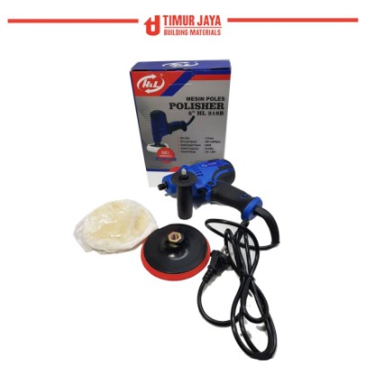 HIROKI HR 6125 RE Mesin Poles Mobil Motor + Bor Amplas Polisher