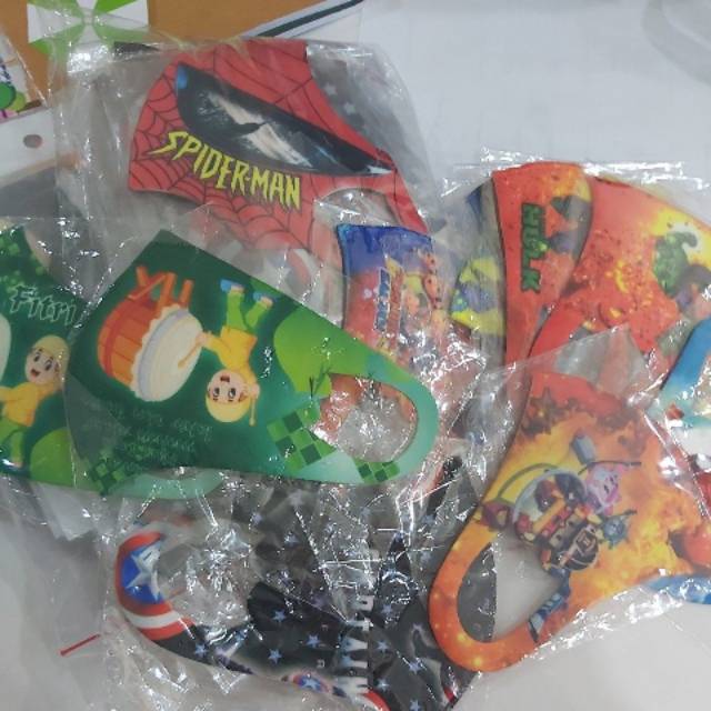 Masker scuba anak karakter / masker scuba anak / masker anak karakter