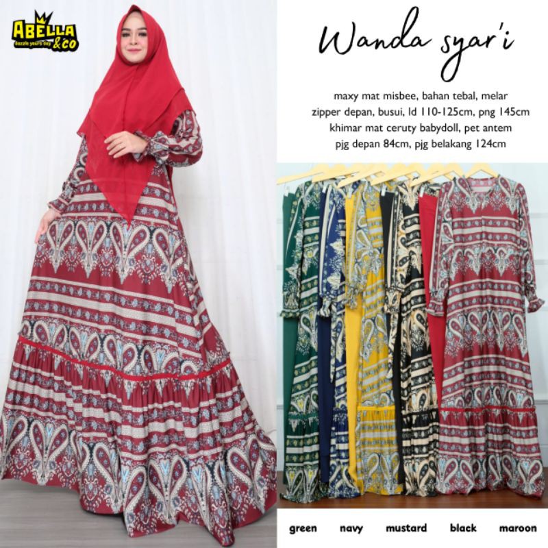 Gamis Wanda Syar'i by Abella