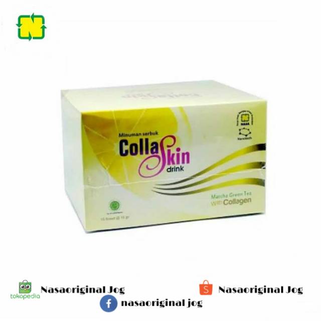 

COLLAGEN DRINK MATCHA TEA (Minuman Serbuk Rasa Green tea)