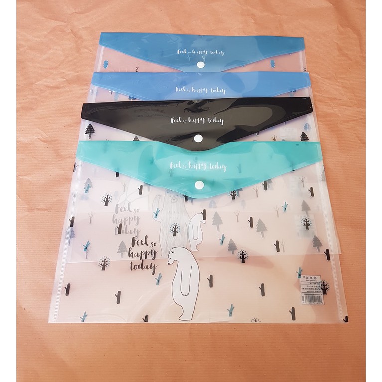 

SALE!!! TERLARIS!!! Map A4 Polar Bear Feel So Happy Today TERBARU